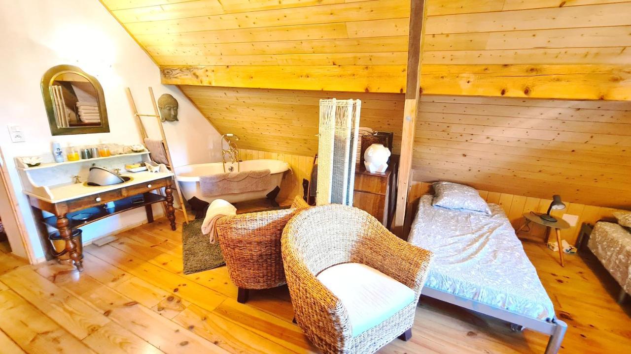 Le Doux Nid Bed and Breakfast Chanaz Buitenkant foto