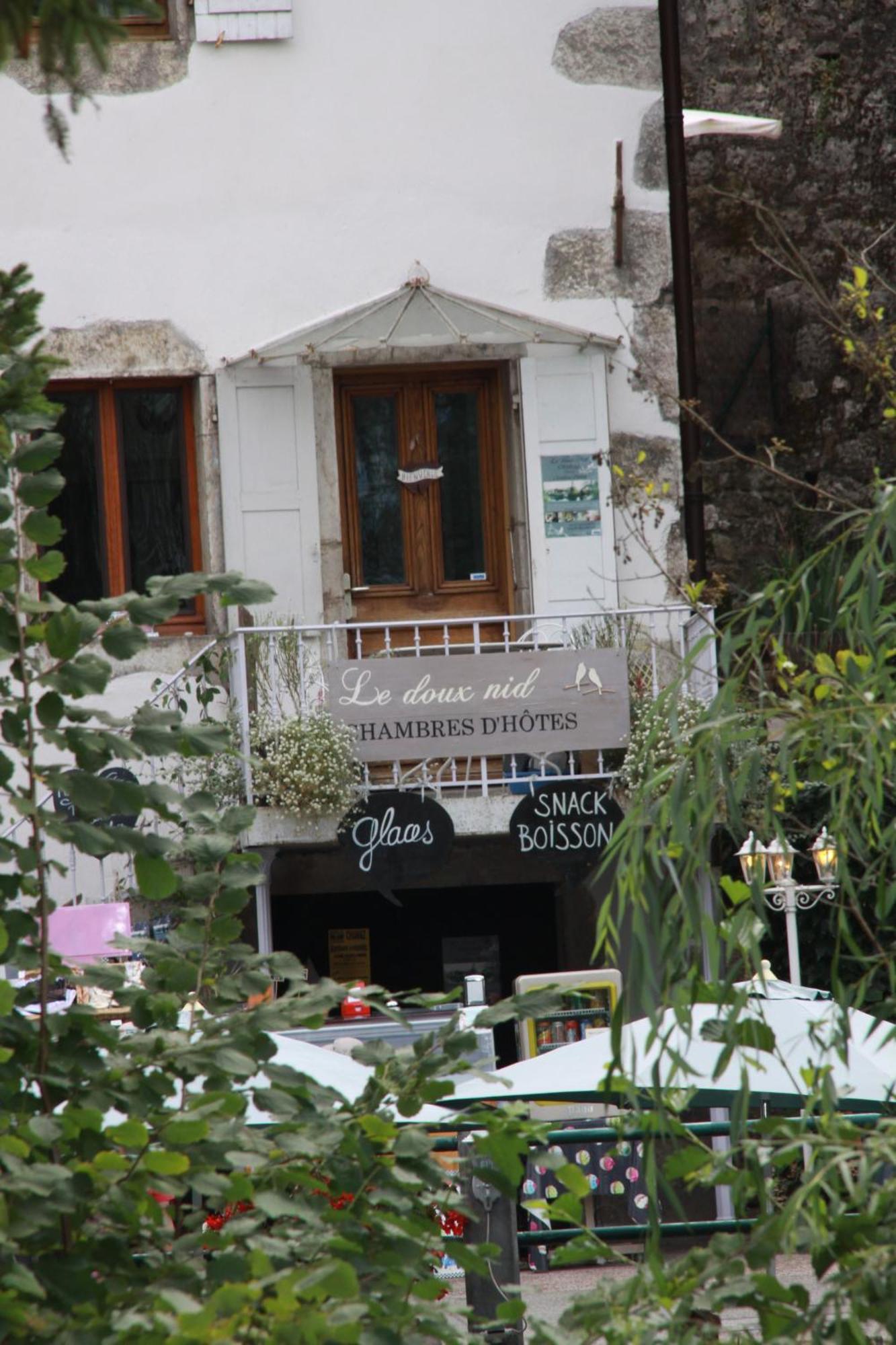 Le Doux Nid Bed and Breakfast Chanaz Buitenkant foto